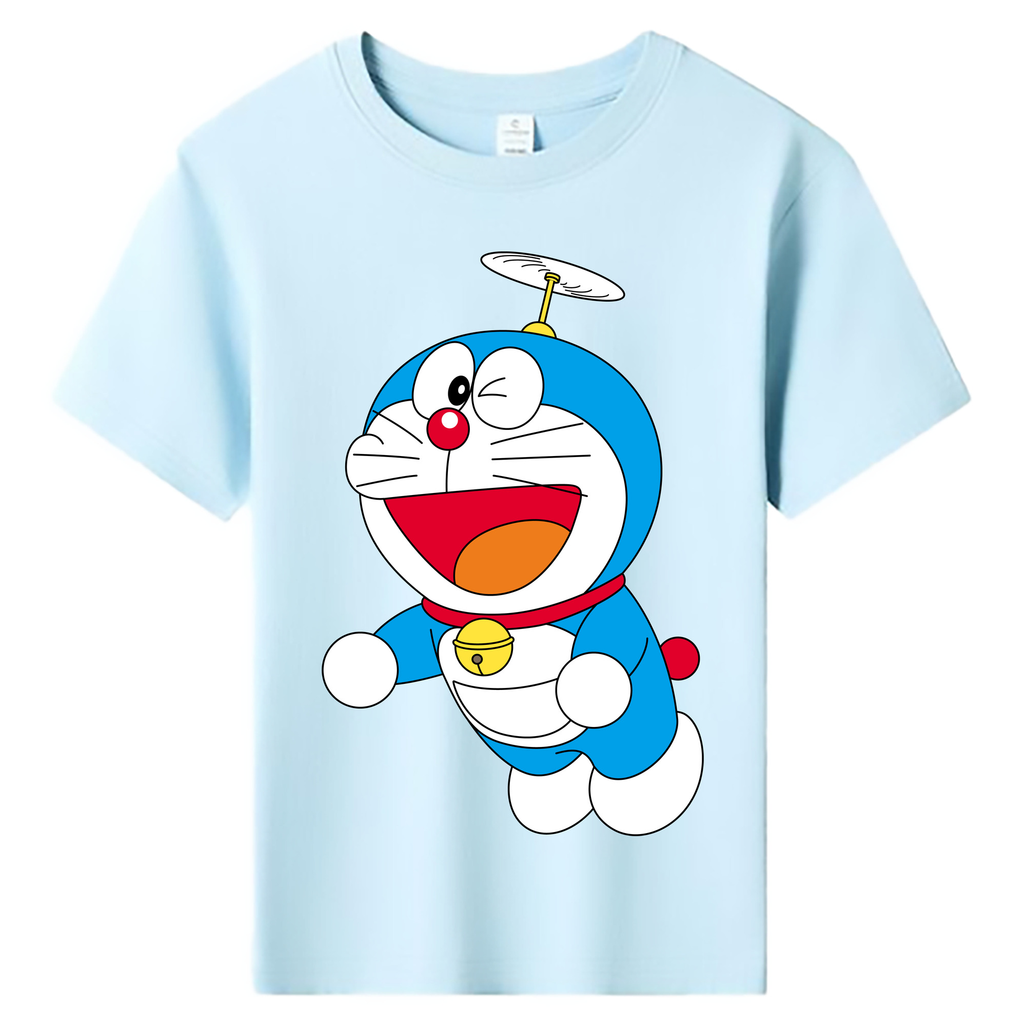 （画像用） ドラえもん Doraemon 綿100％キッズTシャツ（フロントプリント）